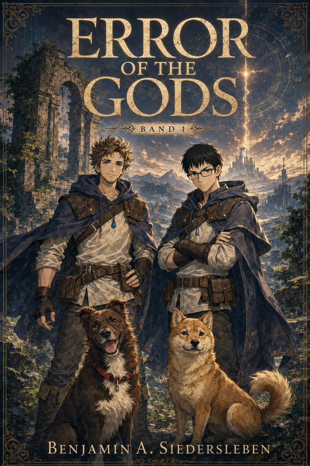 Buchcover von Error of the Gods – Band 1 von Benjamin A. Siedersleben